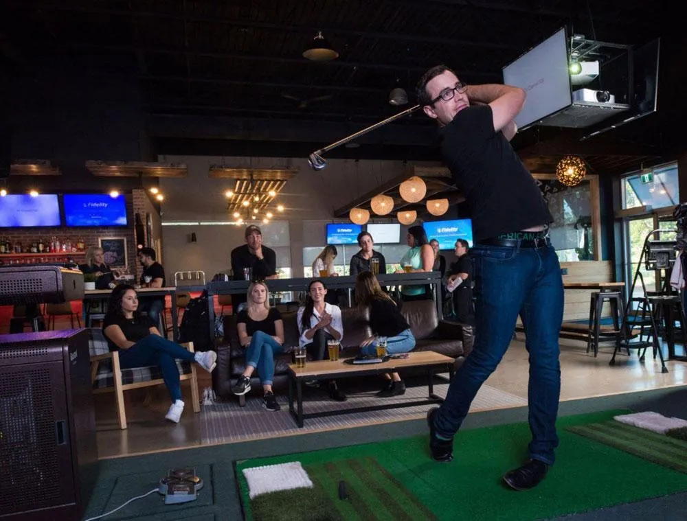 Golf Simulator Rentals: Wedding / Bachelor / Bachelorette Entertainment - Media 3