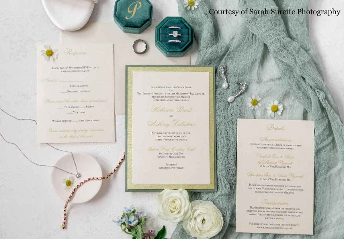 Emerald Invitations Quincy